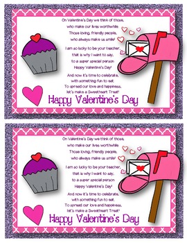 Valentine's Day Sweetheart Snack Mix {Fun Poem} and {Bag Toppers}