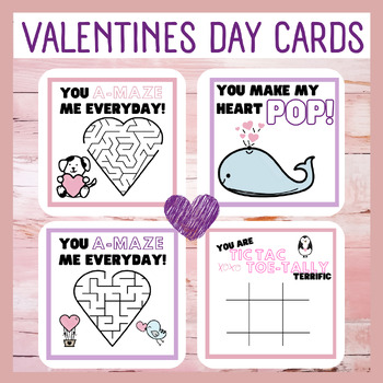 Preview of Valentines Day Tags | Includes 4 Designs