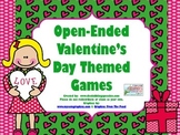 Valentine's Day Themed Open Ended FREEBIE games