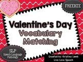 Valentine's Day Vocabulary Matching {FREEBIE}