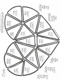 Valentines Day / Winter MathArt for 3rd grade