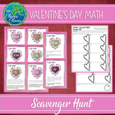 Valentine's Day Math - Scavenger Hunt