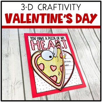 Preview of Valentines Day Writing | Pizza 