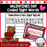 Valentines Day Writing Activities |  Sight Words 