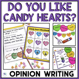 Valentines Day Writing Craft | Conversation Hearts Candy H
