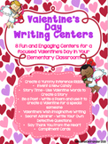 Valentine's Day Writing Fun Centers for The Intermediate C