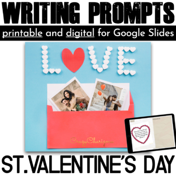 Preview of Valentines Day Writing Prompts