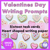 Valentines Day Activity Task Card Writing Prompts Informat