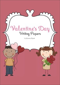 Preview of Valentine's Day Writing and Drawing Papers