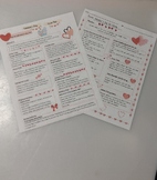 Valentines Day bundle infant and toddler lesson plan and activity