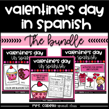 Preview of Valentines Day in Spanish Bundle - Dia de San Valentin