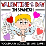 Valentine's Day Activities & Games in Spanish - Actividade