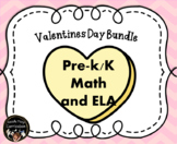 Valentines Day math and ELA Bundle