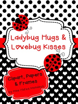 Valentine Hug's and Kisses Picture Frame