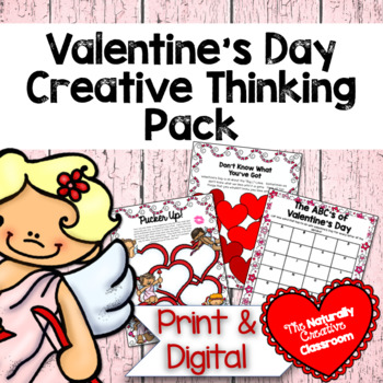 Preview of Valentine's Day Writing Activities | 20 Creative Activities | PRINT & DIGITAL