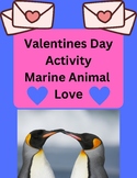 Valentine Card Marine Animal Activity