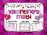 Valentine's Math - Graphing, Simple Addition, and Task Cards