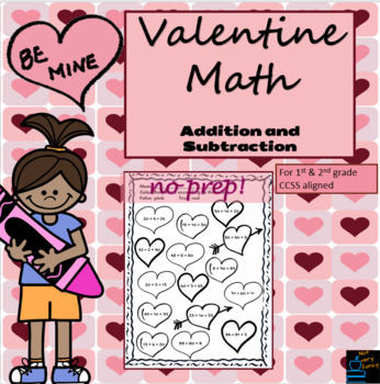 Preview of Valentine's Math Packet (Primary)