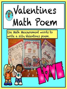 Preview of Valentines Math Poem