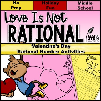 Preview of Valentines Day Math for Middle School
