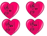Valentines Multipurpose Music Game Cards
