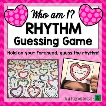 Preview of Valentines Day Music Activities Rhythm Game