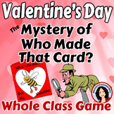 Valentine's Day Game Make a Card Guess Who Made the Card Game