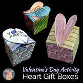Valentine's Day Craft Activity: "Pop Art" Gift Box or Candy Box
