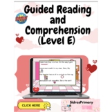 Valentines Reading Comprehension (Level E) Boom Cards