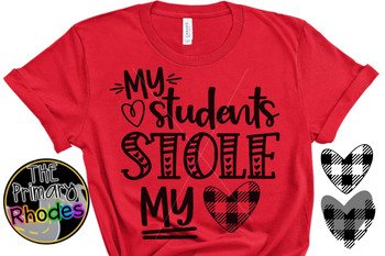 Download Valentines Svg My Students Stole My Heart Digital Cut File Silhouette Cricut