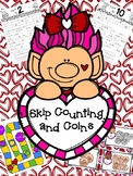 Valentines Skip Counting and Coins