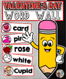 Valentine’s Word Wall Cards Set