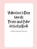 Valentines day activity workbook digital download