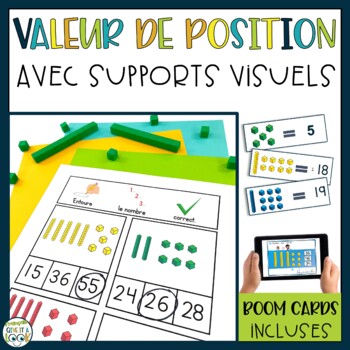 Preview of French Place Value | Tens and Ones | Unités et dizaines