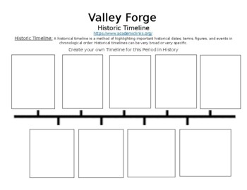 valley forge assignment