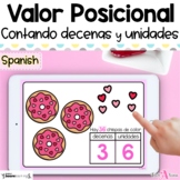 Valor posicional contando decenas y unidades | in Spanish 