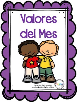 Preview of Valores del Mes