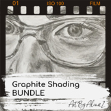 Value, Shading, Graphite Pencil Drawing Bundle