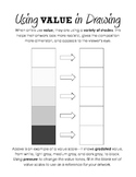 Value & Shading Handout with Value Scale