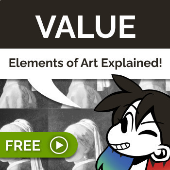 Preview of Value/ Tone Educational Video - Element of Art Explained (Funny)