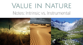 Preview of Value in Nature (PPT)