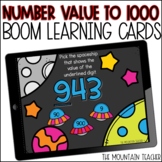 Value of Three Digit Number | Place Value Boom Cards