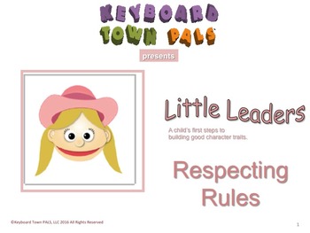 Preview of RESPECTING RULES  helps kids appreciate rules in the classroom.