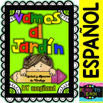 Preview of BTS - Vamos al Kinder (Unit Work, Posters, Flashcards and printables in Spanish)