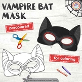 Vampire Bat Mask: Low Prep Vampire Bat Craft