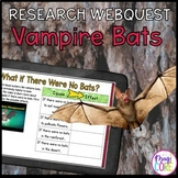 Vampire Bats Digital  Research WebQuest Activity Nonfictio