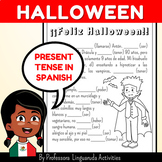 Vampire Story - Halloween reading and grammar in Spanish N