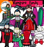 Vampire family Clip Art