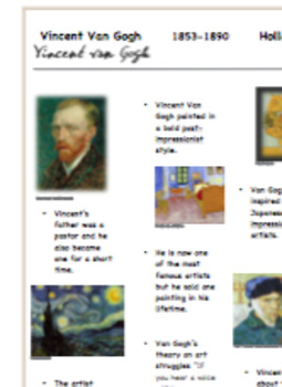 10 Facts About Vincent Van Gogh