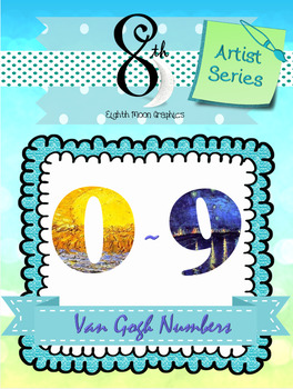 Preview of Van Gogh Number Clip Art